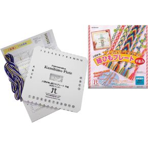 Kumihimo Square Plate Disc Braiding with Thread Kit