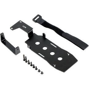 Racing 1/10th RC Crawler Car CNC Machined Metal Low LCG Battery Tray Relocation Mount Chassis Brace for TRX4 TRX-4, Upgrades Parts Accessories