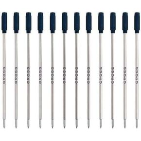 Cross Ballpoint Pen Refill 12-Pack Black Medium