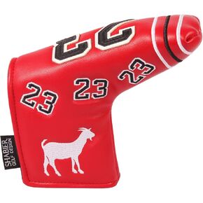 SHABIER Number 23 Red Golf Putter Cover Headcover for Blade Golf Putter Head Cover (Horizontal No.23) in Saudi Arabia