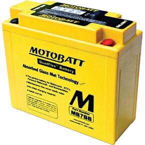 MotoBatt DB Electrical MB7BB New Battery for Motobatt Battery 9Ah Yamaha Ttr225 225cc 99 00 01 02 03 01 05 1999 2000 2001 2002 2003 2004 2005 YB7B-B