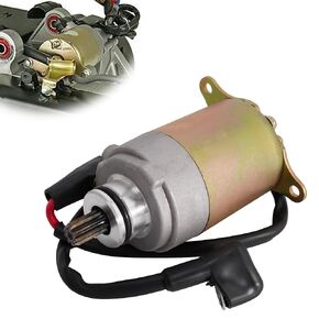 9 Teeth Starter Motor Replacement for 125cc 150cc Scooter, Compatible with Chinese Scooters ATV Taotao Baja SUNL Go Karts Moped Quad 4 Wheelers