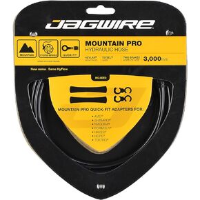 JAG WIRE HBK408 Mountain Pro Hydraulic Hose Steering Silver (Hydraulic Brake Hose)