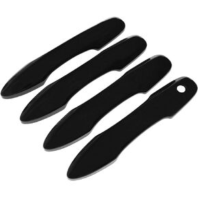 NewYall Glossy Black Exterior Door Handle Covers for Toyota Camry Corolla Prius Prime 2017-2022 Outer Front Rear Left Driver Right Passenger Side Without Smart Keyholes