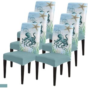 Chair Covers, Fresh Sunflowers Rose Tulip Flowers Chair Covers, Waterproof Chair Cover for Wedding Party, Chair Covers for Dining Room 4 Pack, Seat Covers for Dining Chairs, Stretch Chair Covers