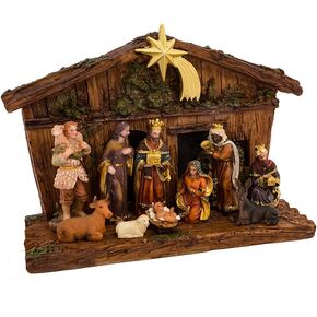 Kurt Adler 11-Piece Nativity Set