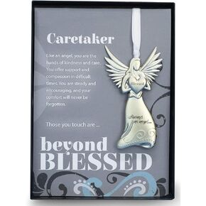 Beyond Blessed Angels Sentiment - Thank You Gift For Caregiver/Nanny/Babysitter/Caretaker