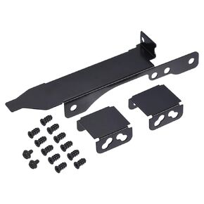 MECCANIXITY Graphics Card Dual Fan Cooling Bracket PCI Metal Mounting Bracket Video Card Heatsink for 8/9/12CM Fans with Screws