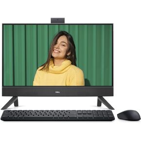 Dell Inspiron 5415 All in One Desktop - 23.8-inch FHD (1920x1080) Display, AMD Ryzen 3-7330U, 8GB DDR4 RAM, 512GB SSD, AMD Radeon Graphics, Windows 11 Home, Onsite Service - Black