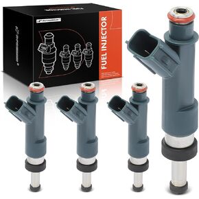 A-Premium Fuel Injectors Set of 4 Compatible with Toyota Prius 2010-2011, Tundra 2012-2013, Sequoia 2012-2013 & Lexus CT200h 2011-2012, 1.8L 5.7L, Replace# 2320939195, 2320939196