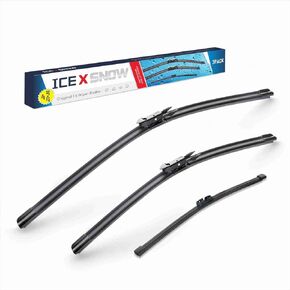 3 Wipers 26"22"11" Front and Rear Windshield Wiper Blades Replacement for Ford Explorer 2018 2017 2016 2015 2014 2013 2012 2011 OE:BB5Z-17528-E/D/A