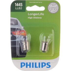 Philips Automotive Lighting 1445 LongerLife Miniature Bulb, 2 Pack,1445LLB2