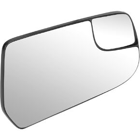 DNA Motoring OEM-MG-0303 22906956 OE Style Right Side Mirror Glass w/Spotter Compatible with 2010-2017 Equinox/Terrain