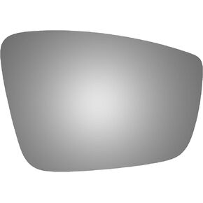 Driver Replacement Mirror Glass W/O Backing Plate W/Adhesive for Jetta Beetle