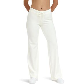 Juicy Couture Women's Heritage Wide Leg Track Pant Clean