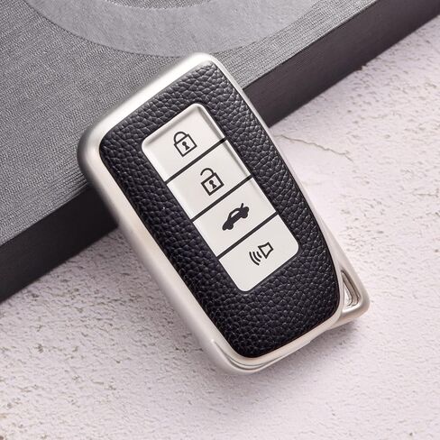 ELOHEI for Lexus Key Fob Cover, Soft TPU Key Fob Case Shell Compatible with Lexus Accessories 2013-Up RX ES GS LS NX RS GX LX RC LC Keyless Smart Remote Key in Saudi Arabia