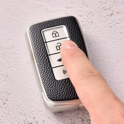 ELOHEI for Lexus Key Fob Cover, Soft TPU Key Fob Case Shell Compatible with Lexus Accessories 2013-Up RX ES GS LS NX RS GX LX RC LC Keyless Smart Remote Key in Saudi Arabia