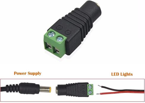 12V 3A Power Supply Adapter with 8 Selectable Adapter Tips for DC12V Home Electronics, LED Strip Light, CCTV Camera, Routers, Speakers in Kuwait