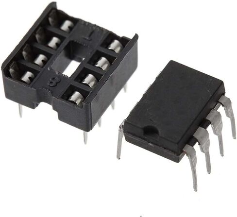 10 قطعة NE5532P NE5532 ثنائي منخفض الضوضاء Op-Amp DIP-8 IC مع مآخذ in Saudi Arabia