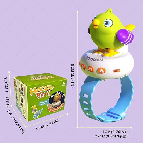 Toddler Toys 2-3, Interactive Musical Electronic Pets Talking Bird for Kids, Early Educational Learning Toys with 26 Songs & Recording, 1 2 3 4 Year Old Boy Girl Birthday, Purple in Saudi Arabia