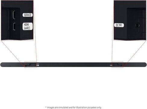 Samsung HW-B630F B-Series Soundbar 3.1 Ch and Subwoofer with Dolby Audio with 2 Year Amber Protection Plan (2025) in Kuwait