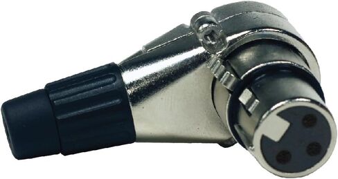 مكبرات الصوت الزلزالية قابلة للتعديل بزاوية قائمة 3 موصلات أنثى XLR، 7 مقابس XLR، حزمة من 4 in Saudi Arabia