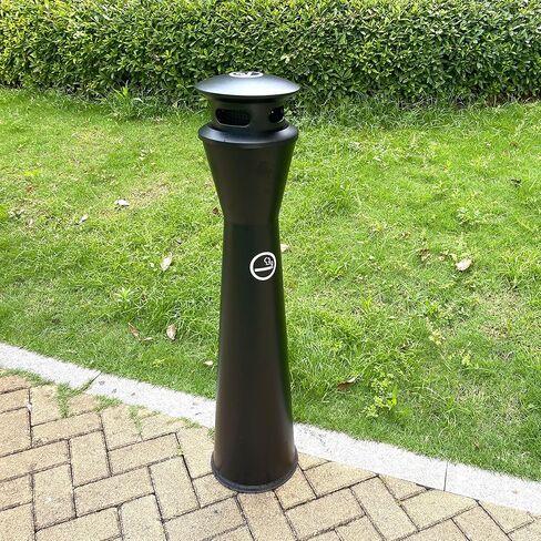 Outdoor Trash Can with Removable Inner Barrel, Stainless Steel Trash Can, Garbage Can for Outside Pool, Backyard, Office, Hotel in Saudi Arabia