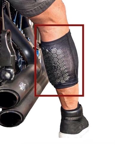 BurnJacket motorcycle exhaust pipe burn protective sleeve leg guard in Saudi Arabia