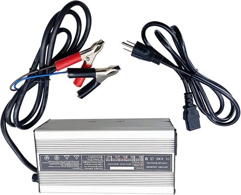 OCELL 58.4V 5A, AC-DC Battery Charger, Dedicated Best Solution for 48V Lithium Iron Phosphate, LiFePO4 Battery Recharging, Support Charging Solar Off-Grid, Golf Cart, Backup Power, RV, Marine in Saudi Arabia