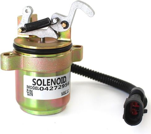 12V 04272956 6686715 Fuel Shut Off Stop Solenoid Valve for Bobcat W/Deutz Diesel Skid Steer 863 864 873 883 in Saudi Arabia