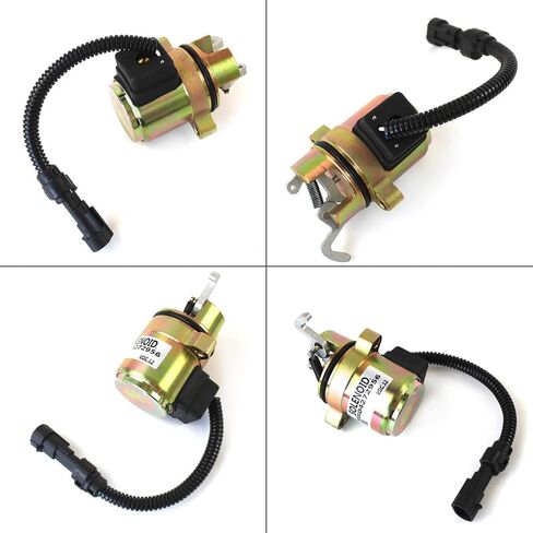 12V 04272956 6686715 Fuel Shut Off Stop Solenoid Valve for Bobcat W/Deutz Diesel Skid Steer 863 864 873 883 in Saudi Arabia