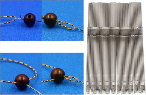 Knitting Machine Needles Set, Pack of 50 12cm / 4.7in Steel Needles Set Weaving Tool Weaver Accessories DIY Craft Tool Fit for KR830 KR838 KR850 Knitting Machine in Kuwait