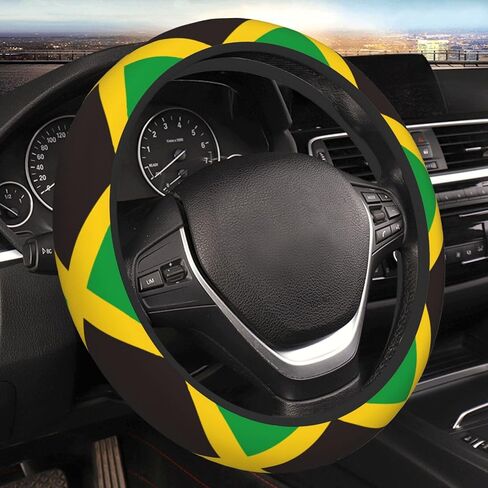 2nd Amendment Vintage American Flag USA Second 2A Universal Steering Wheel Covers, Cute Car Accessories for Women Girls Car Truck in Saudi Arabia