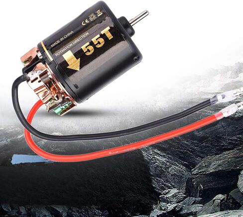 محرك plplaaoo RC بدون فرش، 35T 45T 55T Universal RC Model Car 540 محرك بدون فرش للشاحنات الكبيرة وتسلق السيارات نموذج استبدال المحرك (35T)، محرك بدون فرش RC محرك سيارة RC Mo in Kuwait