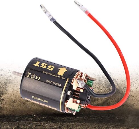 محرك plplaaoo RC بدون فرش، 35T 45T 55T Universal RC Model Car 540 محرك بدون فرش للشاحنات الكبيرة وتسلق السيارات نموذج استبدال المحرك (35T)، محرك بدون فرش RC محرك سيارة RC Mo in Kuwait