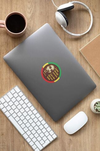 Peace Resource Project Love The Life You Live, Live The Life You Love - Small Bumper Sticker or Laptop Decal (7" X 1.5") in Saudi Arabia