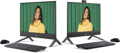 Dell Inspiron 5415 All in One Desktop - 23.8-inch FHD (1920x1080) Display, AMD Ryzen 3-7330U, 8GB DDR4 RAM, 512GB SSD, AMD Radeon Graphics, Windows 11 Home, Onsite Service - Black in Saudi Arabia