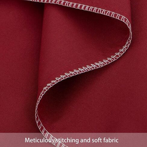 FLXXIE 2 Pack Microfiber Toddler Pillowcases, 14x20 Inches Fits Baby Pillow Sized 12x16, 13x18 or 14x20, Soft and Cozy Small Travel Pillow Covers with Envelope Closure, Burgundy in Saudi Arabia