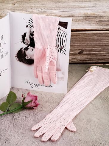 Women UV Protection Driving Gloves Breathable Sun Block Gloves for Summer Riding Supplies (Beige) in Saudi Arabia