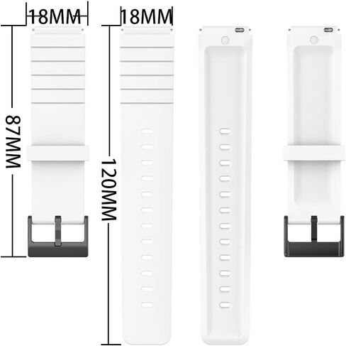 Compatible for Embr Wave 2 Band, Silicone Sport Replacement Soft Band Wristbands Straps Compatible with Embr Wave 2 Thermal Wristband in Kuwait