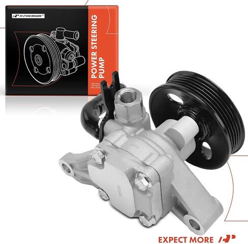 مضخة توجيه كهربائية ممتازة، مع بكرة، متوافقة مع Kia Amanti 2004 2005 2006، V6 3.5L، استبدال # 571003F001 in Saudi Arabia