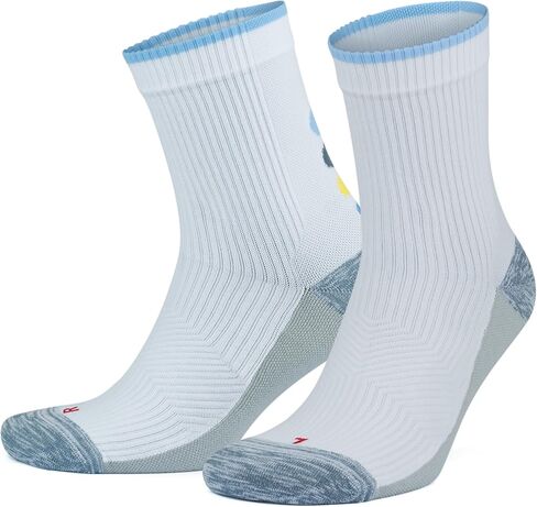 GoWith Running Socks for Women & Men, Cushioned Athletic Anti-Blister Seamless Quarter Socks for Workout, Hike, Gym in Saudi Arabia