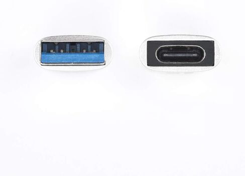 محول نقل البيانات USB من Rocstor - النوع C أنثى USB - النوع A ذكر USB - محول ذكر أبيض أبيض in Kuwait