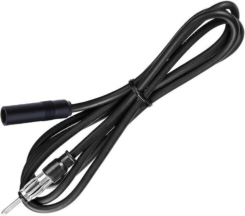 Universal Stereo Car Antenna AM FM Antenna Replacement with Mount Base 12 inch DIN Plug Connector in Saudi Arabia