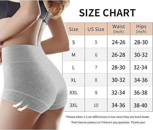 Ultimate Comfort cotton underwear for women,high waisted, Full Coverage, panties for women 4 Pack in Saudi Arabia