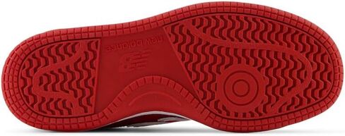 New Balance Kids 480 V1 Lace-up Sneaker, Red White, 4.5 US Unisex Big in Saudi Arabia