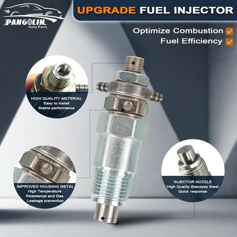 PANGOLIN 3974254 Fuel Injector 4PCS for Bobcat 743 643 645 225 231 with Kubota V1702 Engine Aftermarket Parts in Saudi Arabia