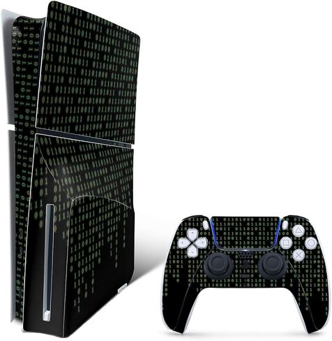 MightySkins Skin Compatible with Playstation 5 Slim Digital Edition Bundle - Pastel Mary | Protective, Durable, and Unique Vinyl Decal wrap Cover | Easy to Apply | Made in The USA in Saudi Arabia