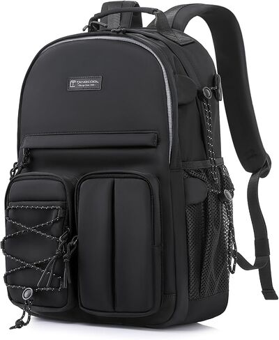 Lightweight Durable College Travel Backpack,25L Daily Casual Bookbag Backpack fit 15.6 Inch Laptop, Water Resistant Work Outdoor Hiking Backpacks With Multifunction Pockets for Men Women in Saudi Arabia