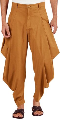 سراويل حريم رجالي من PASLTER مصنوعة من القطن واليوجا كاجوال مطوي هيبي علاء الدين للصيف in Kuwait